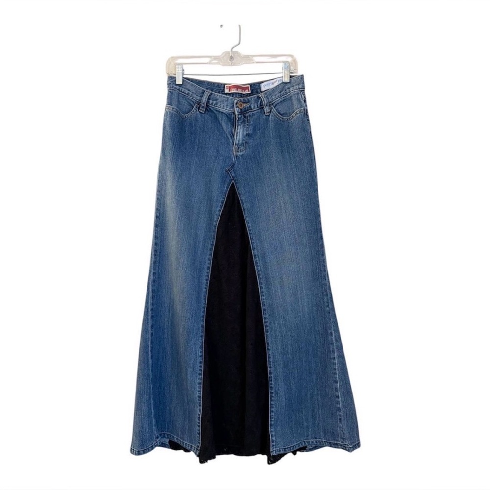 GAP Blue Denim Maxi Skirt